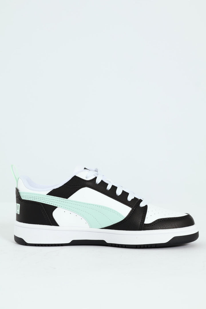 Rebound V6 Low Sneaker - White/Black