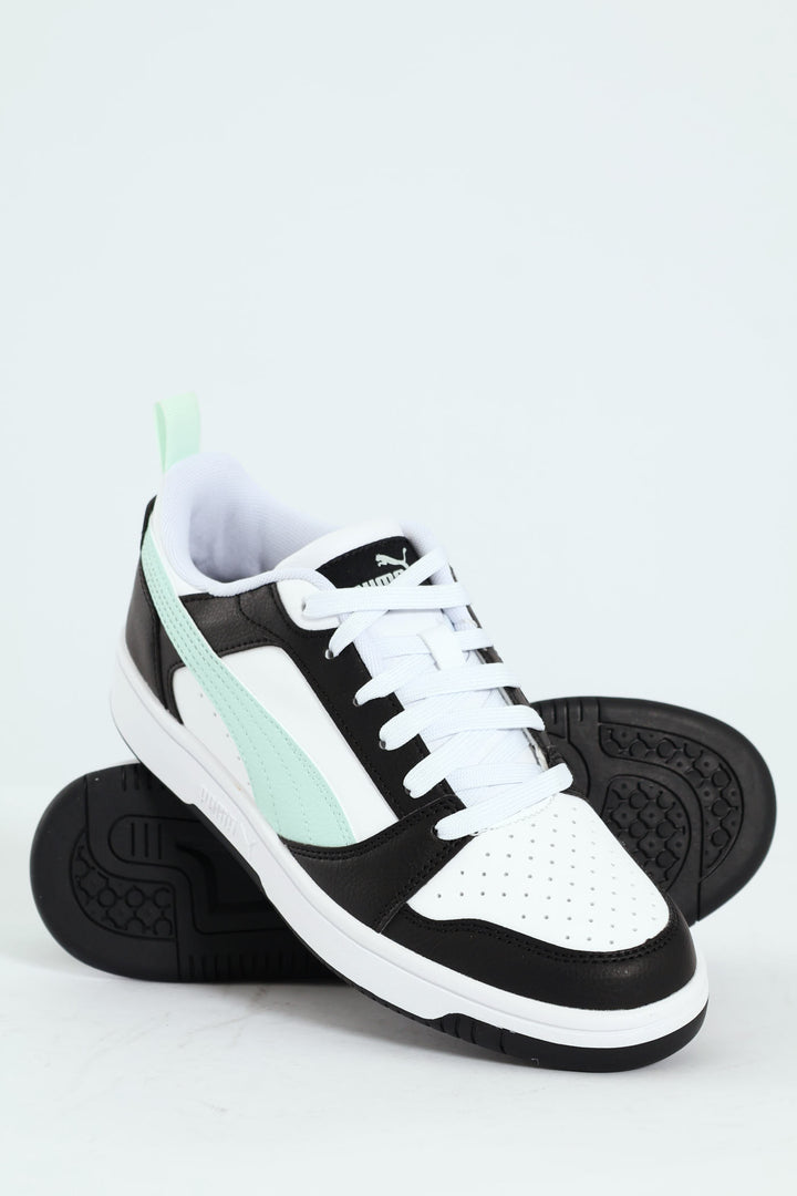 Rebound V6 Low Sneaker - White/Black