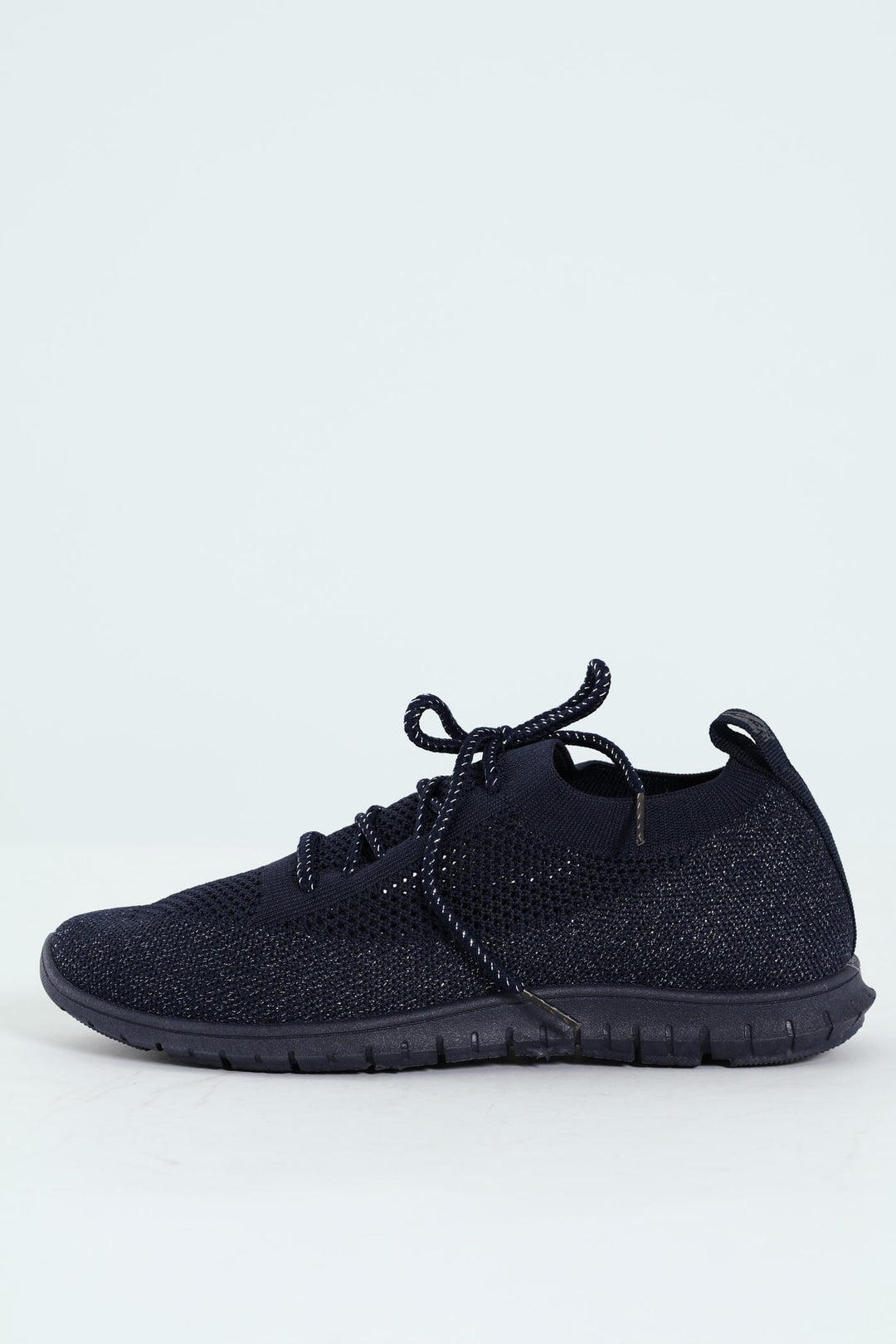 Nansen Bungee Cord Knit Slip On Sneaker - Navy