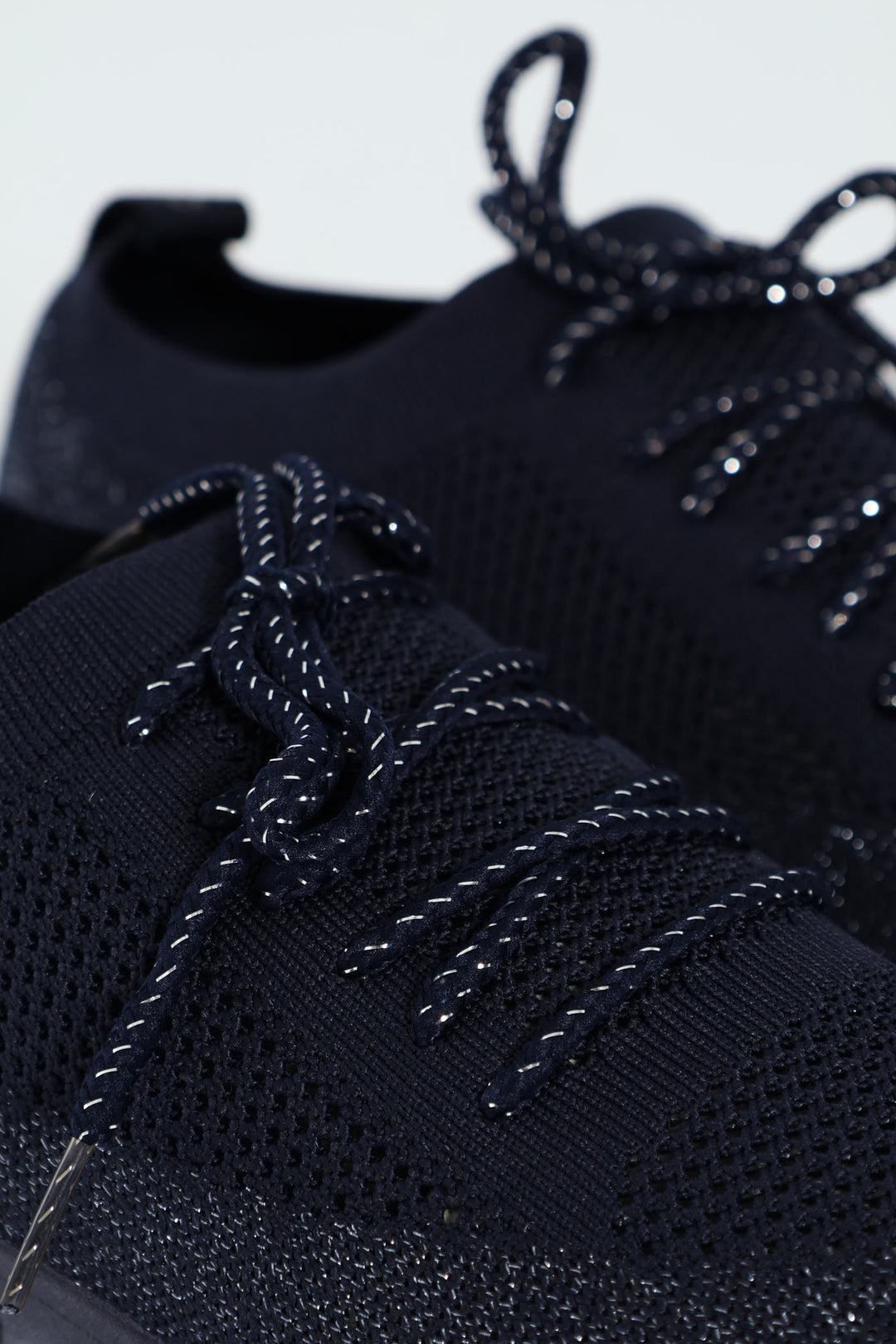 Nansen Bungee Cord Knit Slip On Sneaker - Navy