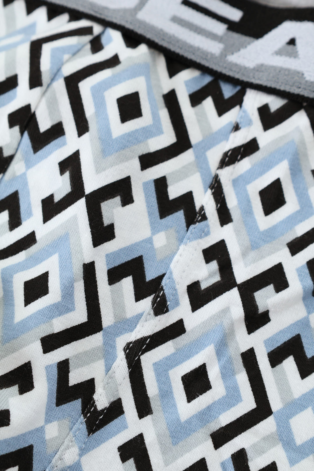 3 Pack Ehtnic Tribe Bodyshorts - Blue/Grey Melange