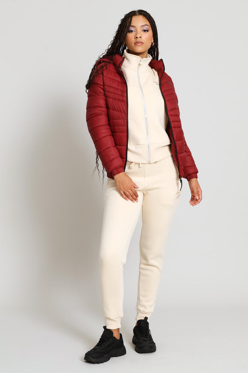 Clara Jacket - Burgundy