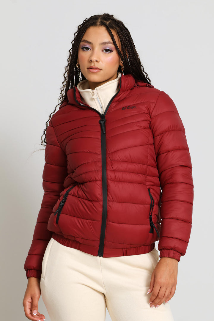 Clara Jacket - Burgundy
