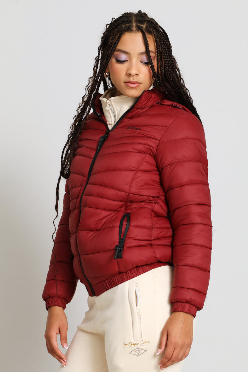 Clara Jacket - Burgundy