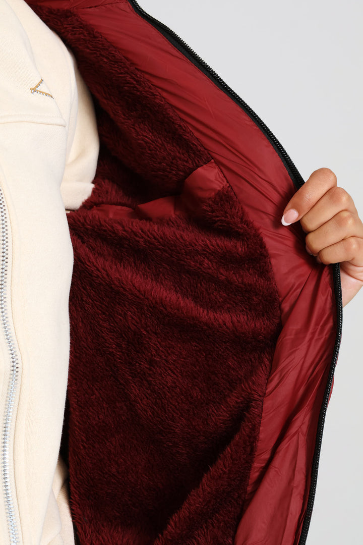 Clara Jacket - Burgundy