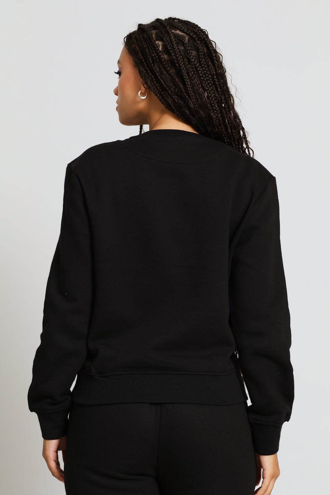 Diamante Sweatshirt - Black