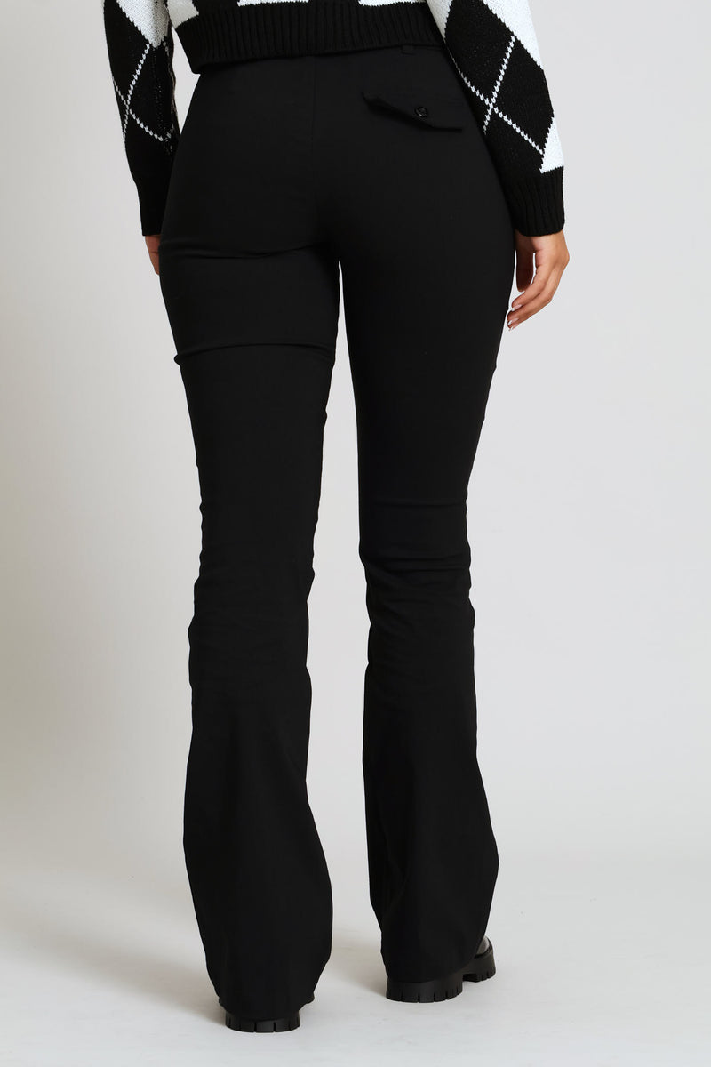 Bootleg Trouser - Black