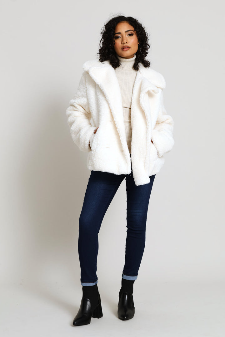Double Breasted Blazer - Off White
