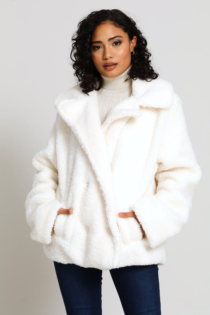 Double Breasted Blazer - Off White
