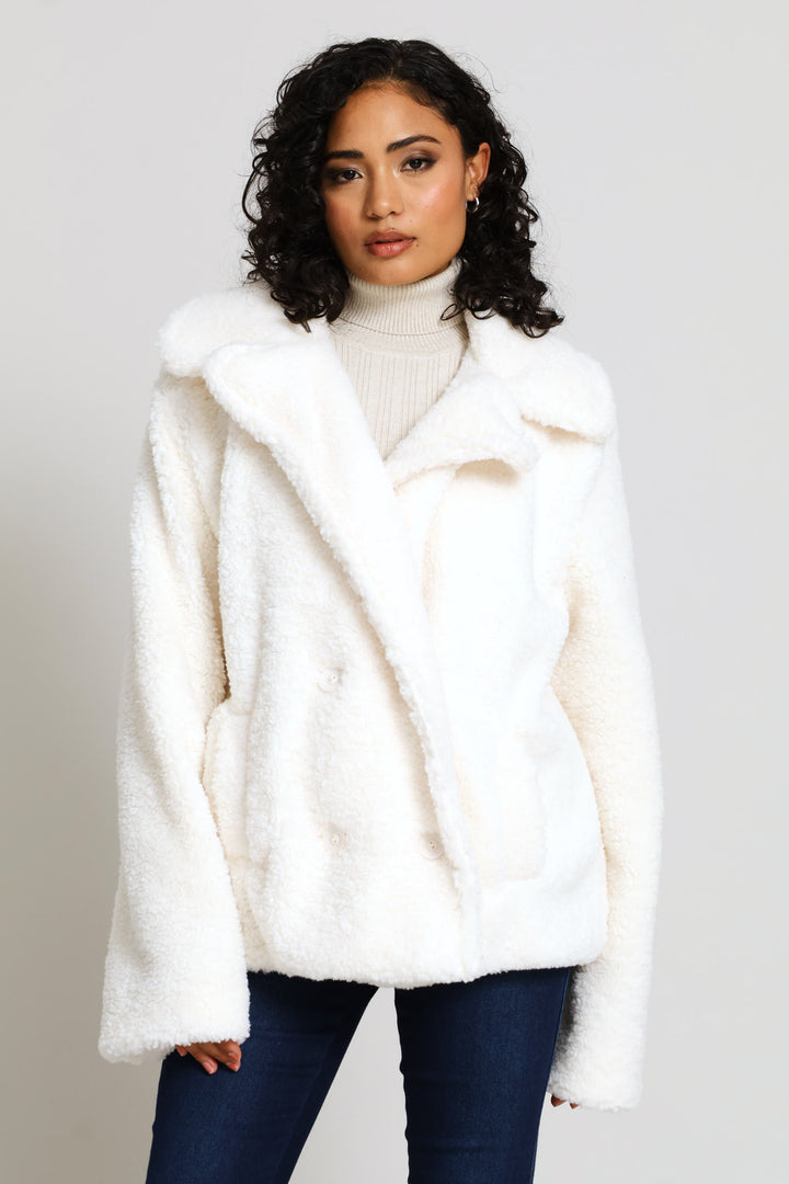 Double Breasted Blazer - Off White