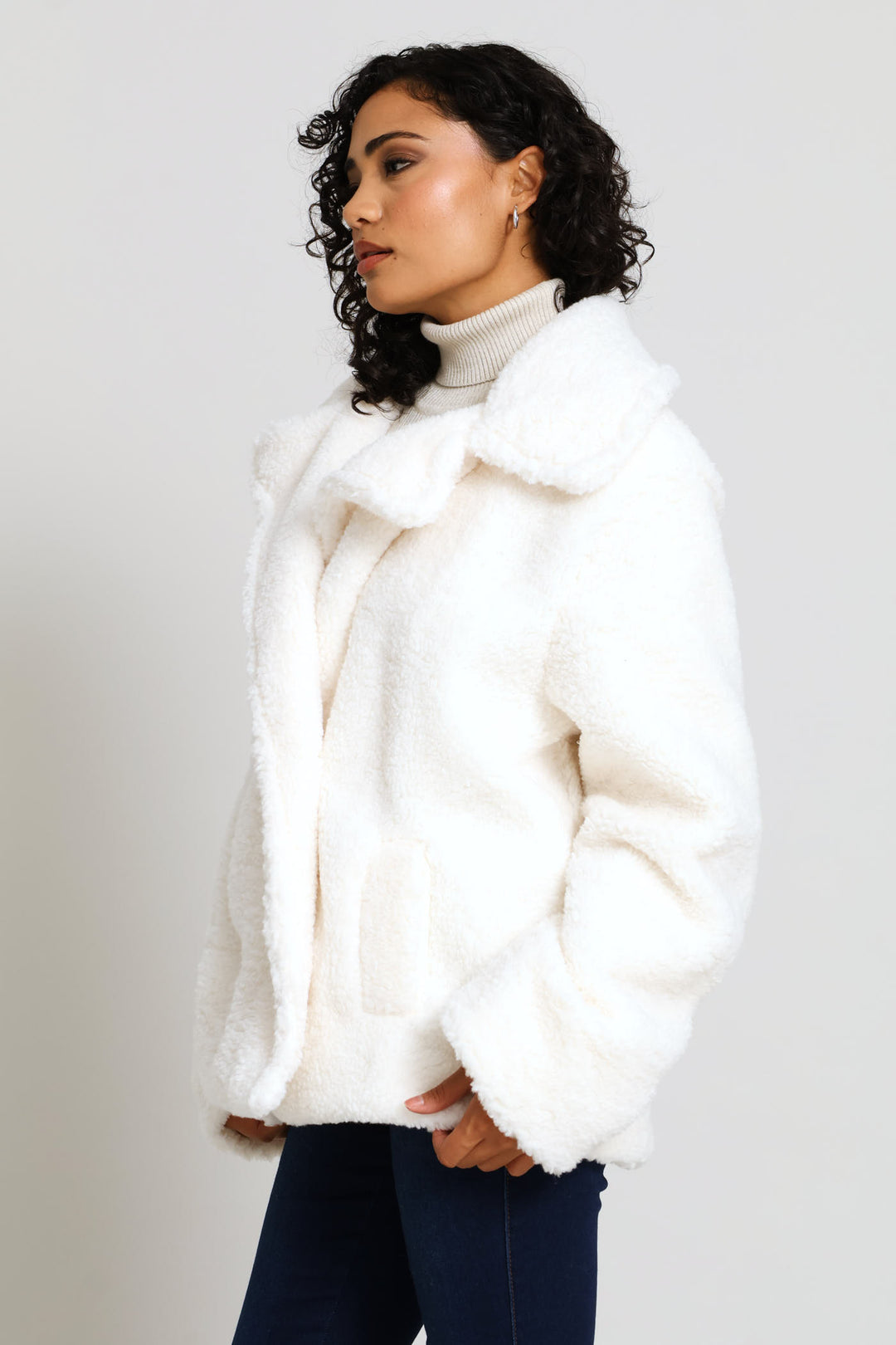 Double Breasted Blazer - Off White