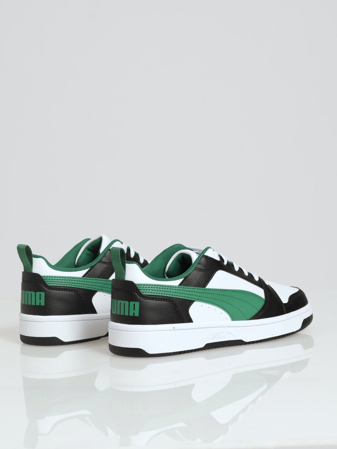 Lo Chunky Closed Toe Lace Up Sneaker - White/Green