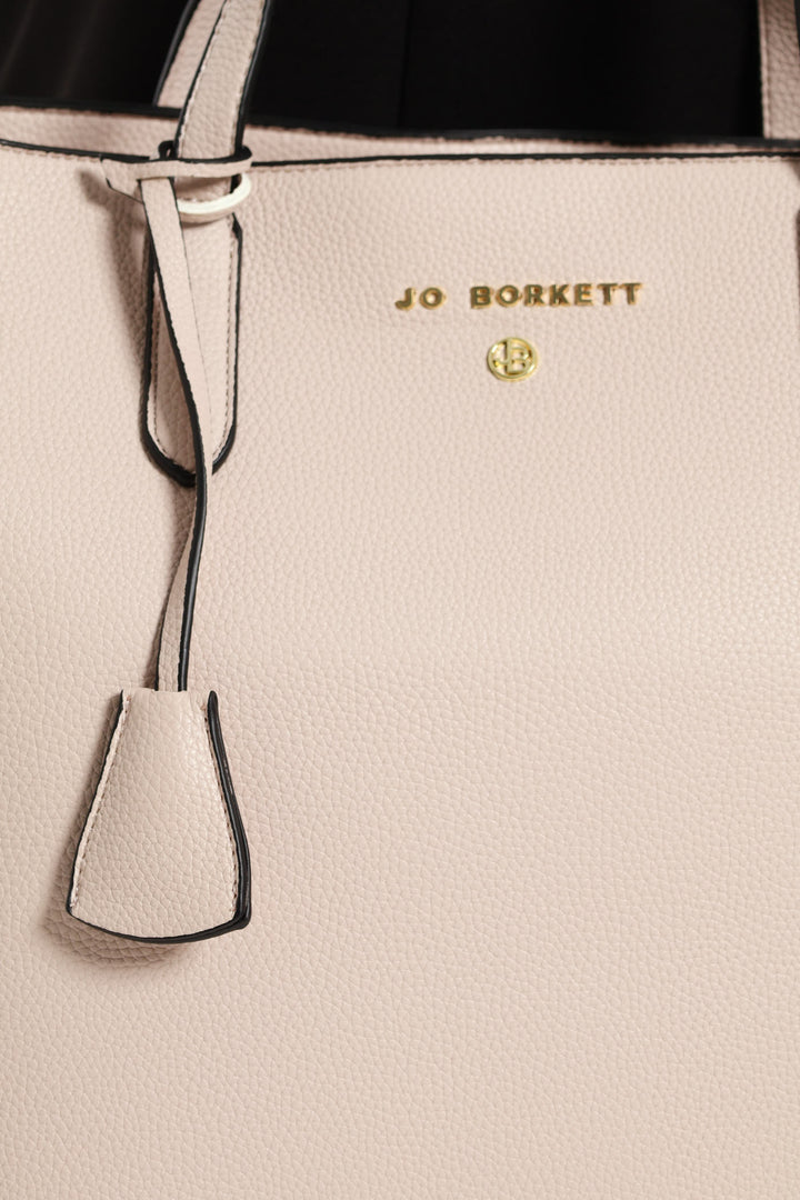 Large Plain Tote Bag - Cream