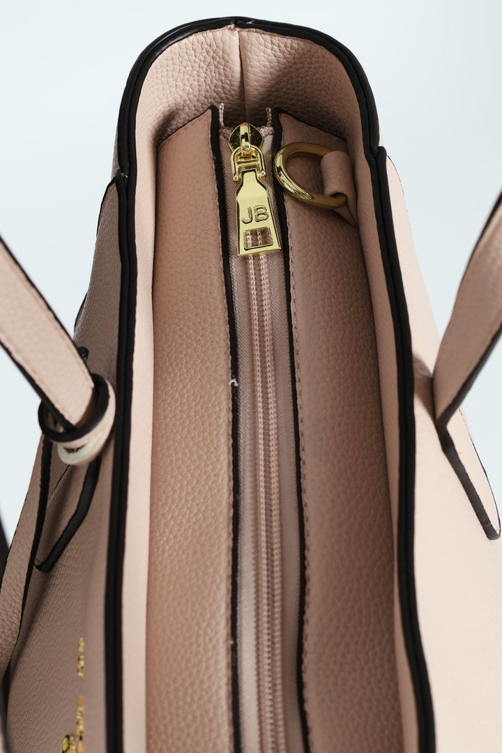 Large Plain Tote Bag - Cream