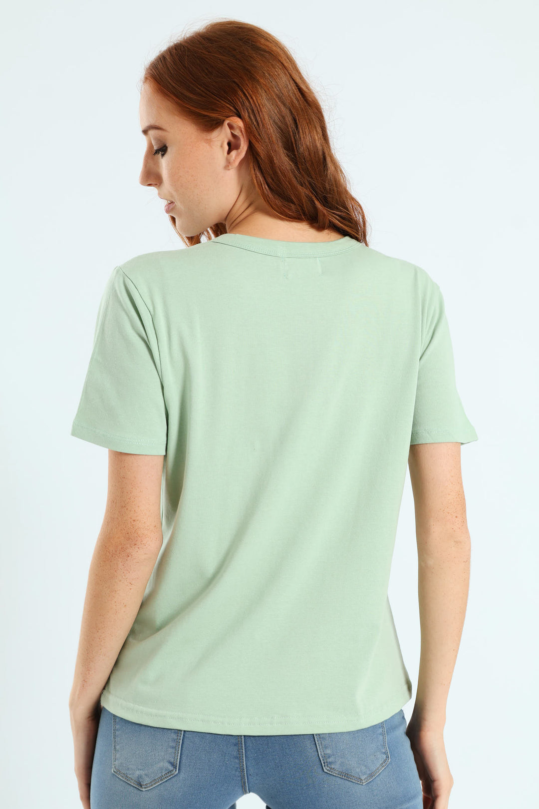 Surf Logo Tee - Sage