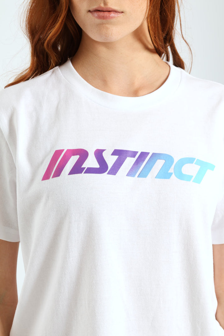 Surf Logo Tee - White