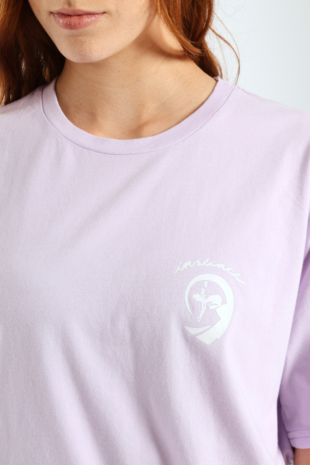 Bleached Surf Tee - Lilac