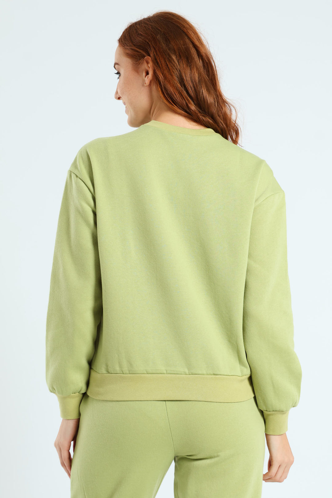 Print Screen Pullover - Matcha