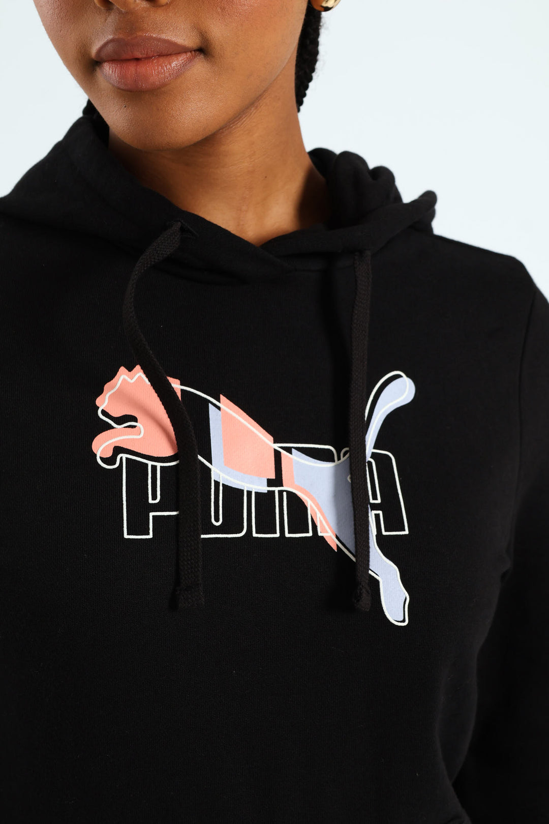 Essential Logo Lab Hoodie - Black