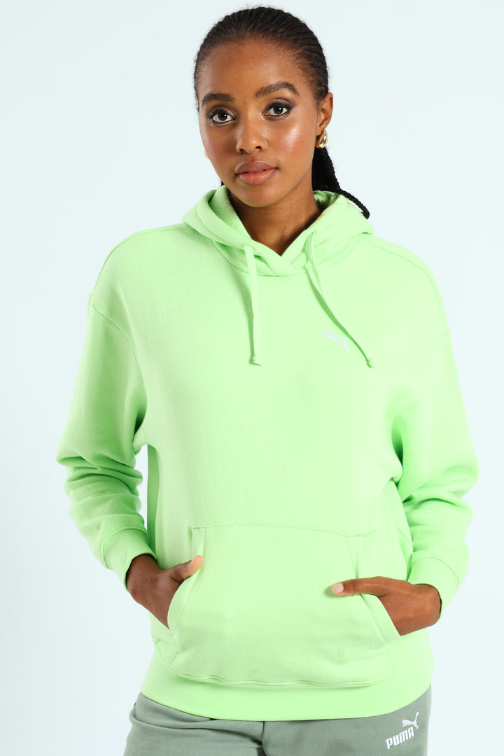 Essential Fleece Comfort Hoodie - Green