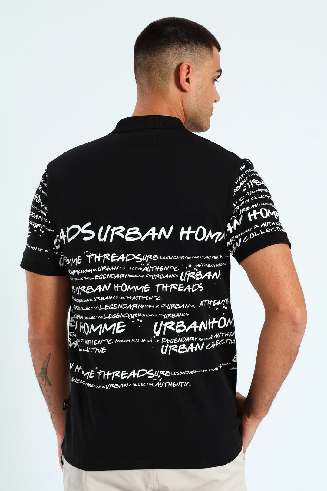 Rotary Word Golfer - Black