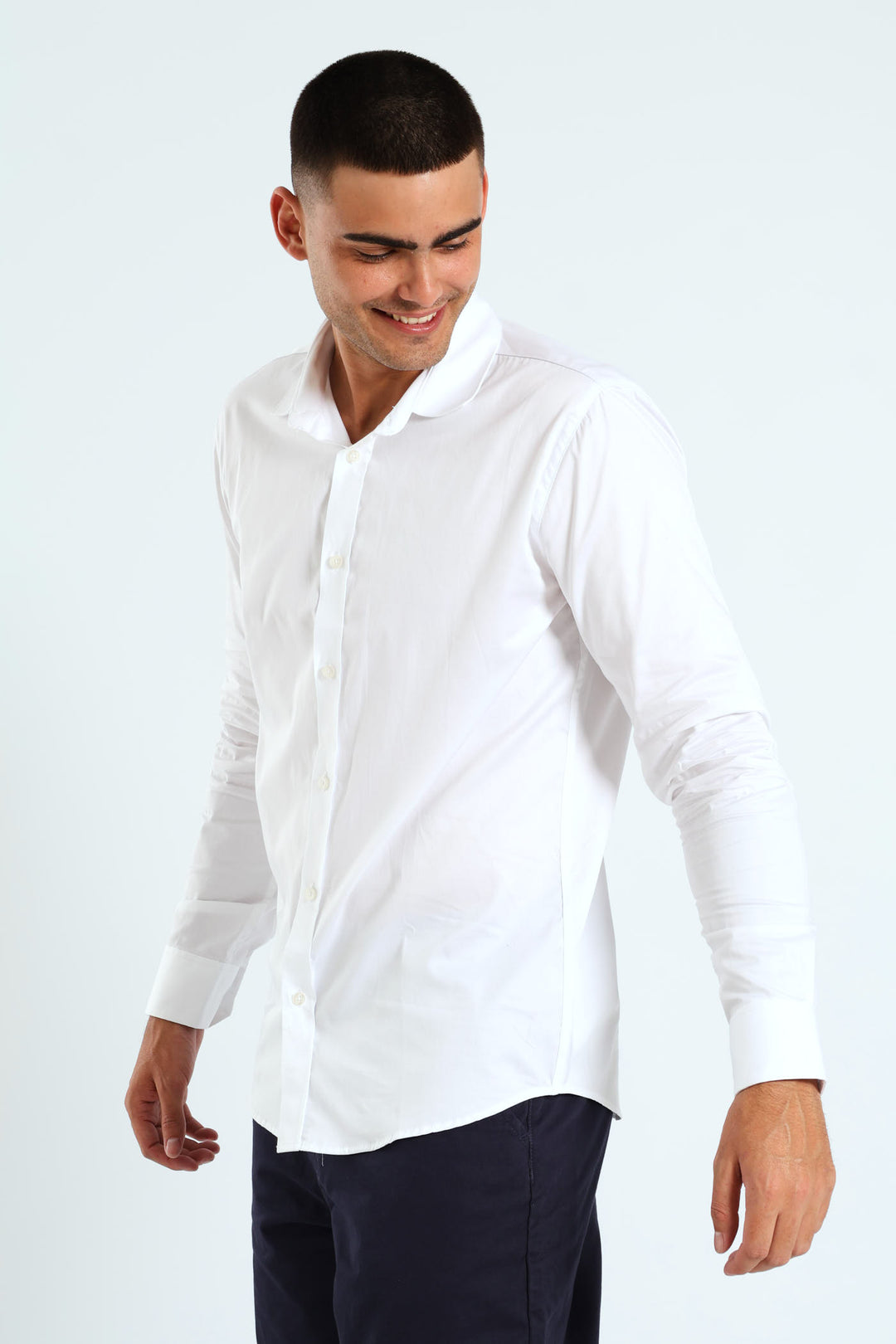 Basic Smart Shirt - White