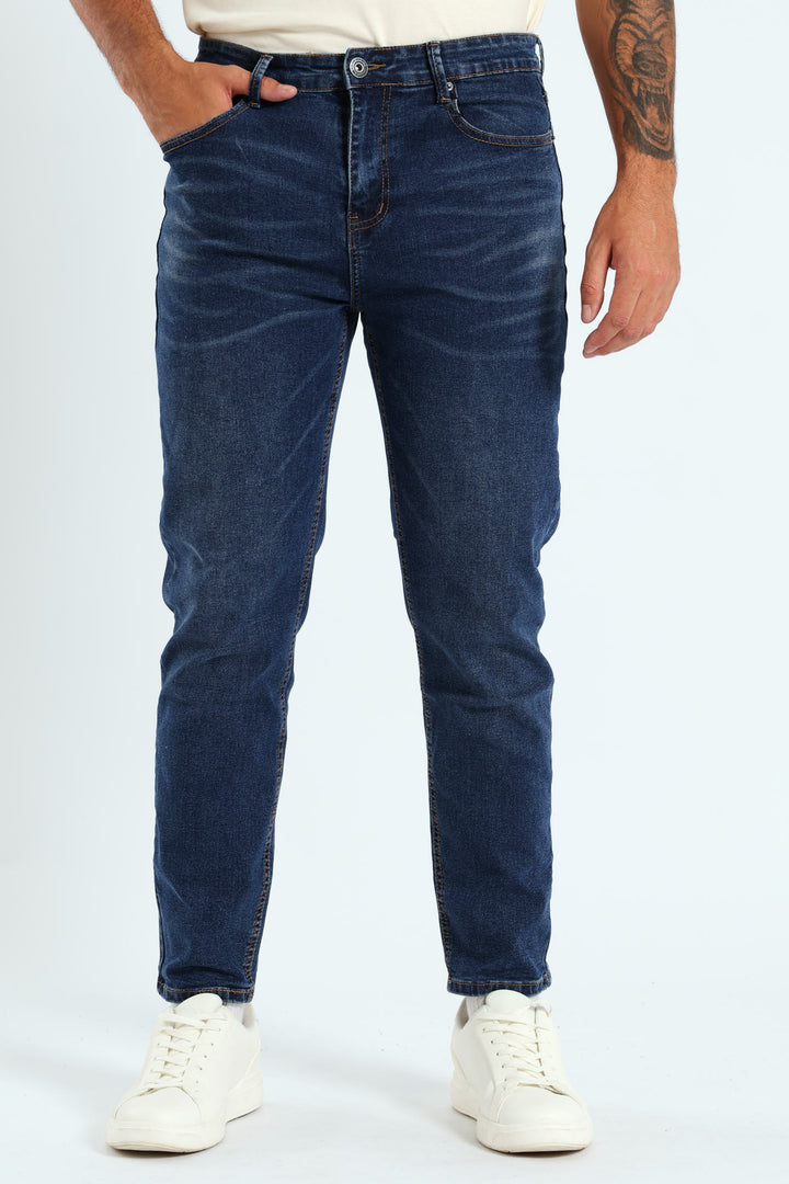 Straight Denim - Dark Indigo