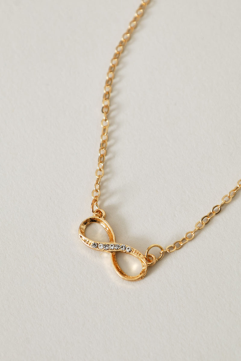 Infinity Jewel Pendant - Gold