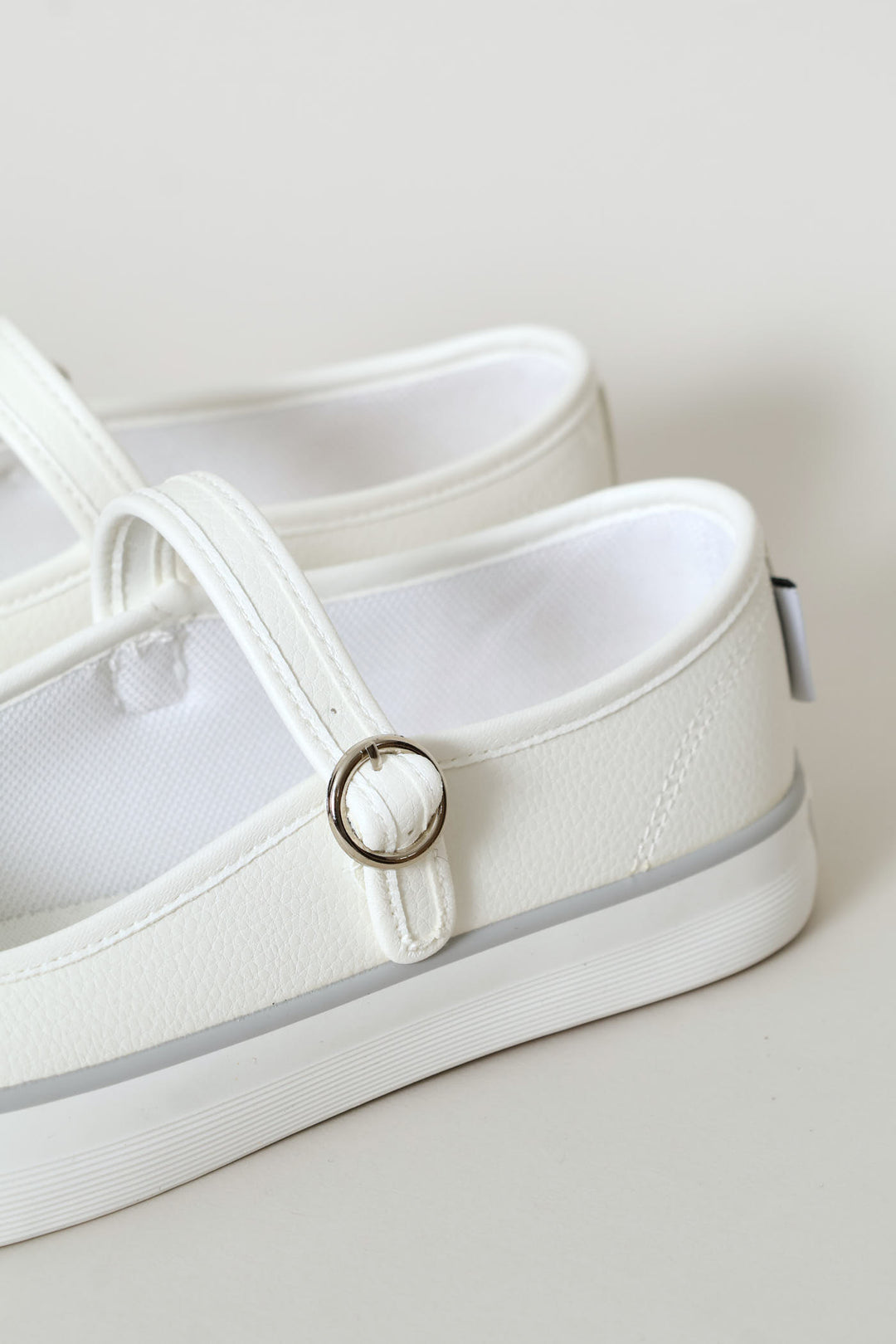 Elisa Mary Jane Sneaker - White