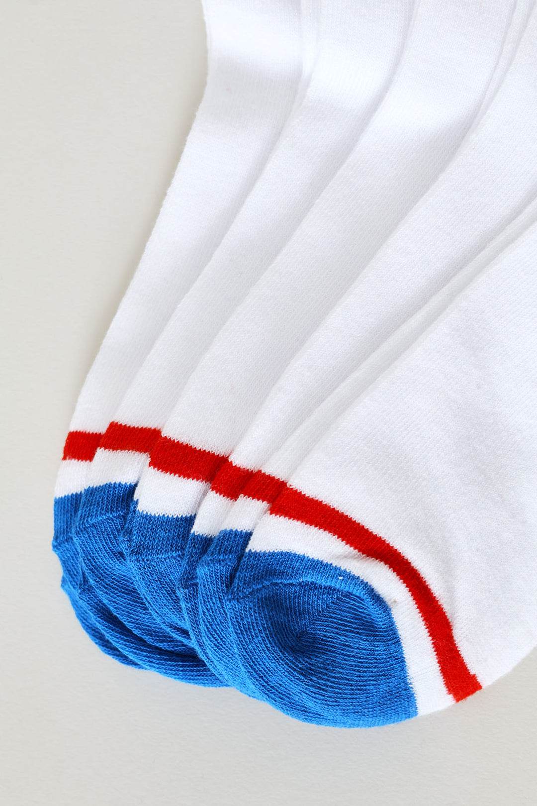 Boys 5 Pack Anklet Socks - White