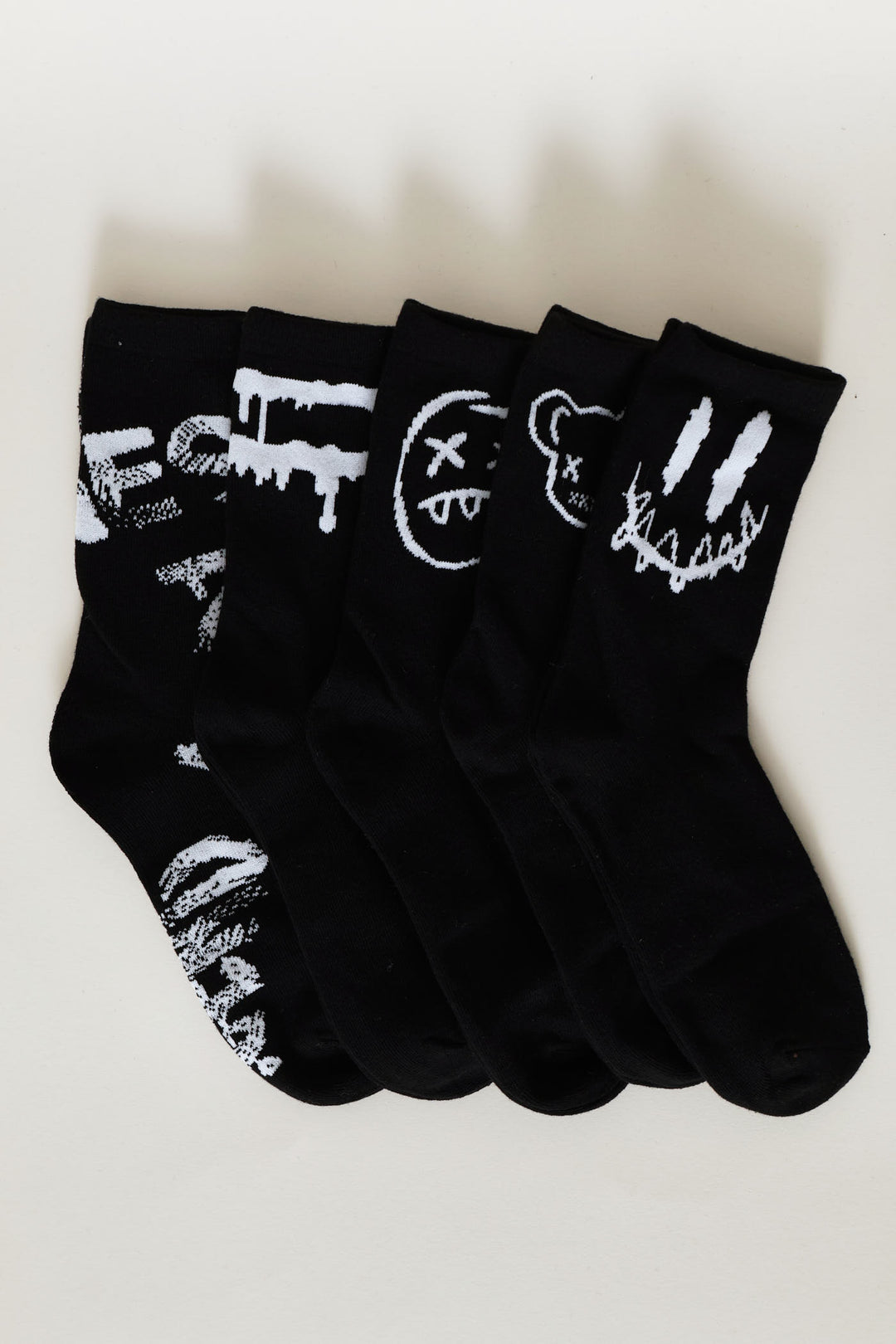 5 Pack Anklet Socks - Multi