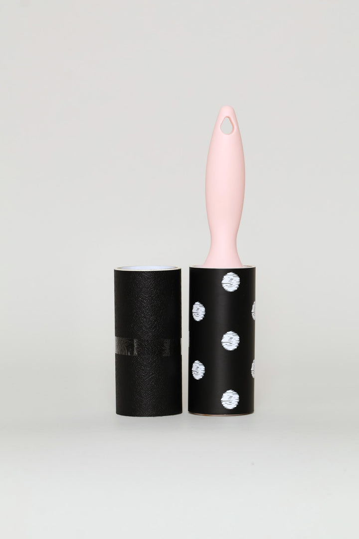 Lint Roller With Refill - Black