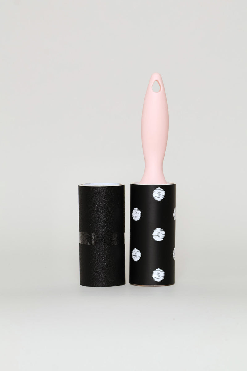 Lint Roller With Refill - Black