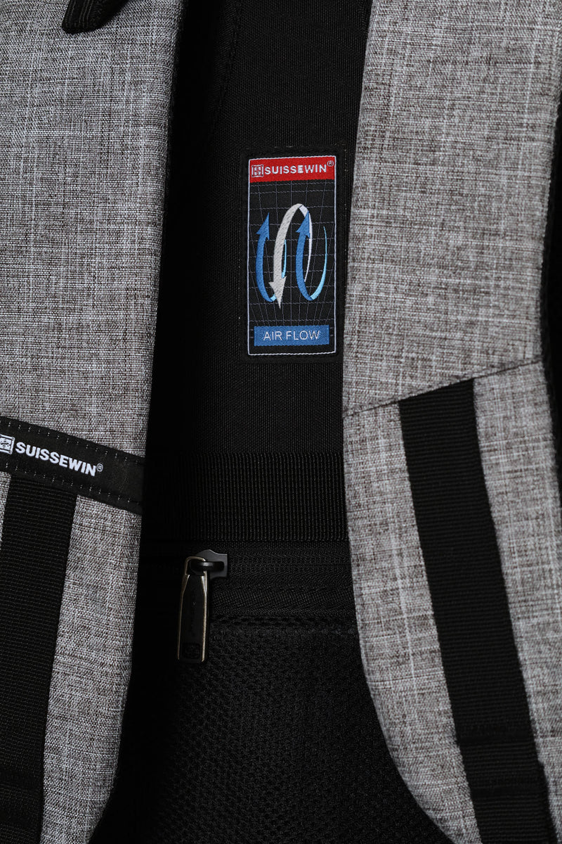 Laptop Backpack - Black/Grey