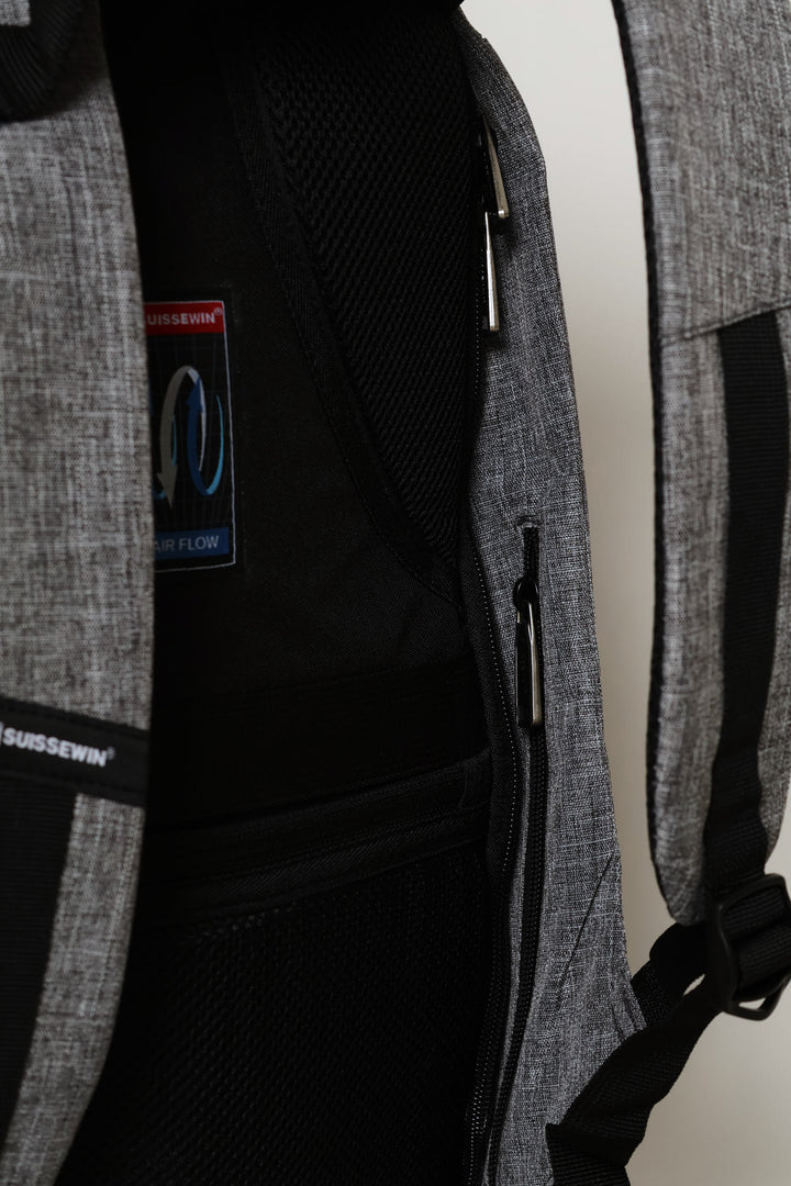 Laptop Backpack - Black/Grey