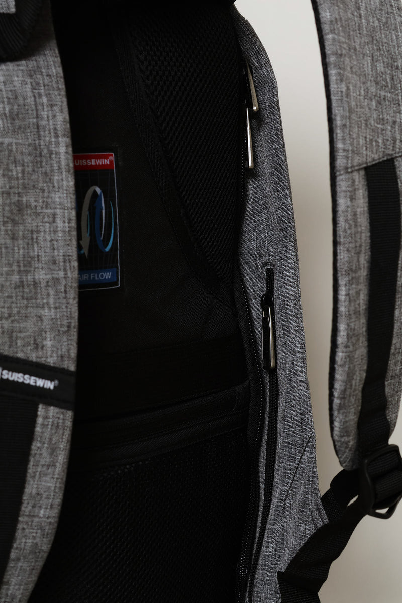 Laptop Backpack - Black/Grey
