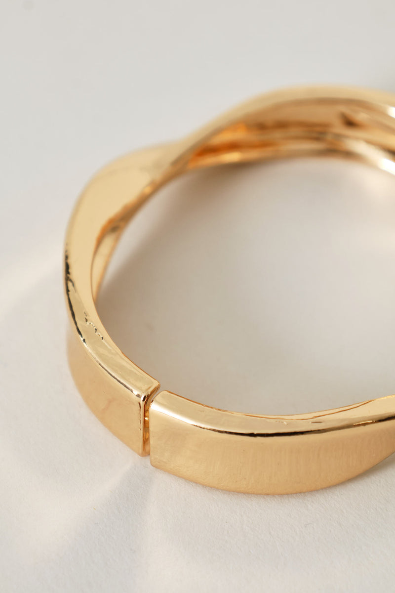 Twisted Cuff - Gold