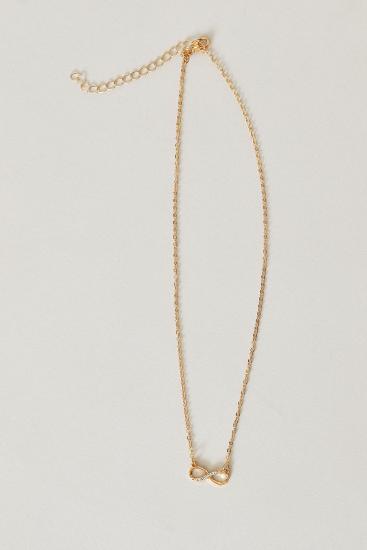 Infinity Jewel Pendant - Gold