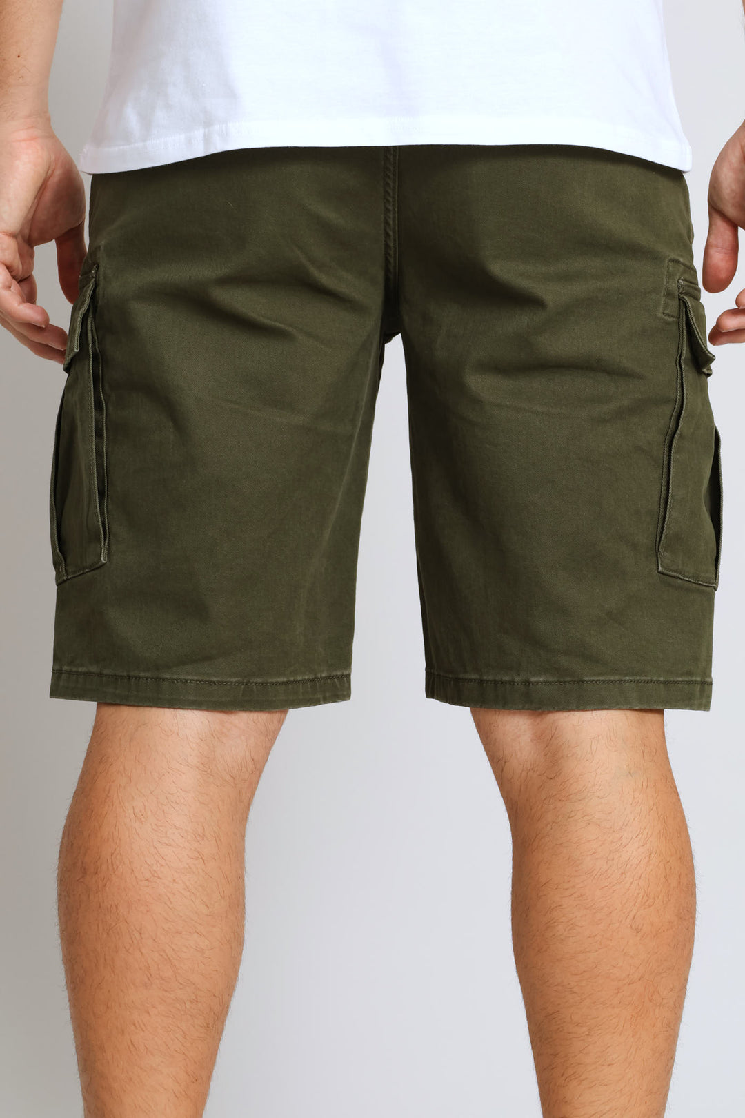 Cargo Pocket Shorts - Fatigue