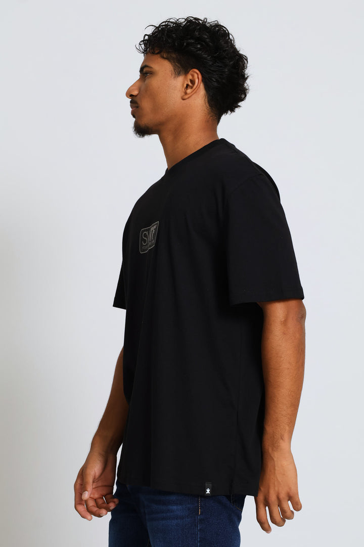 Swtf Front & Back Tee - Black
