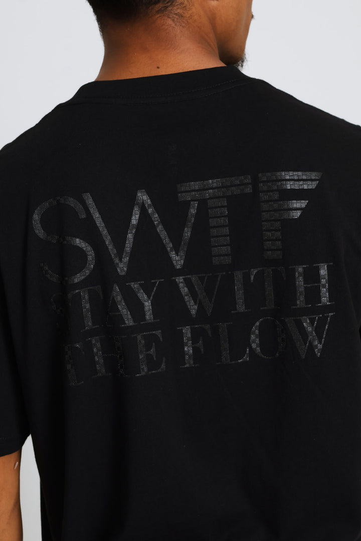 Swtf Front & Back Tee - Black