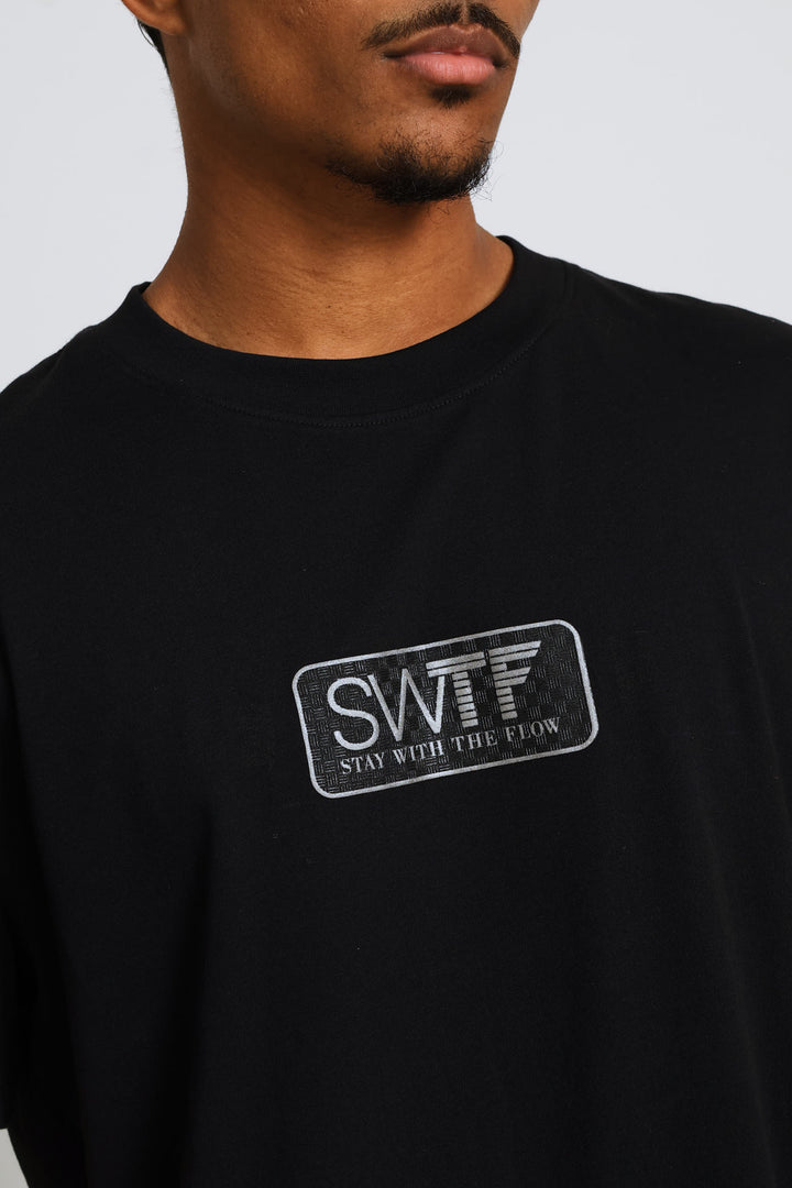 Swtf Front & Back Tee - Black