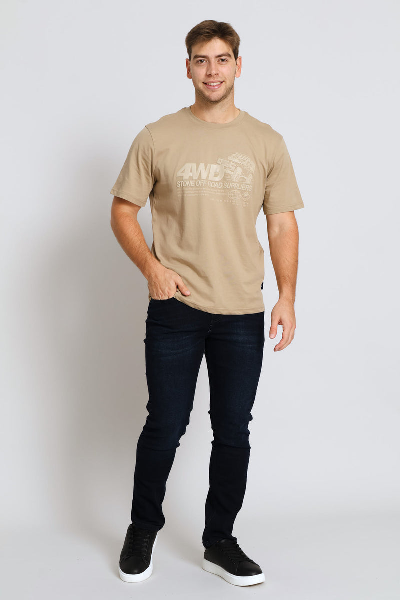 Slim Stretch Denim - Blue/Black