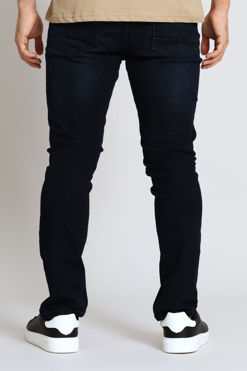 Slim Stretch Denim - Blue/Black