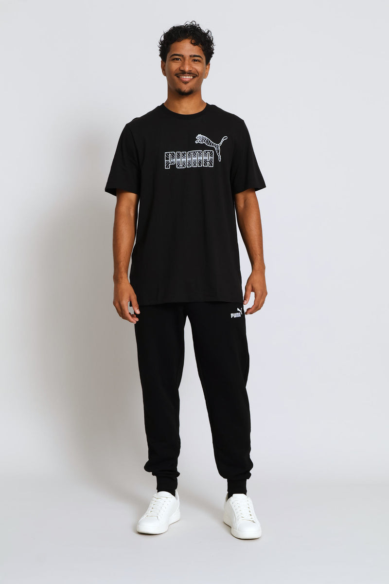 Graphic No.1 Logo Tee - Black