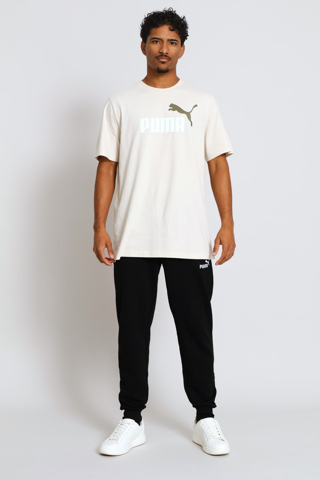 Graphic Photo Print Tee - Stone