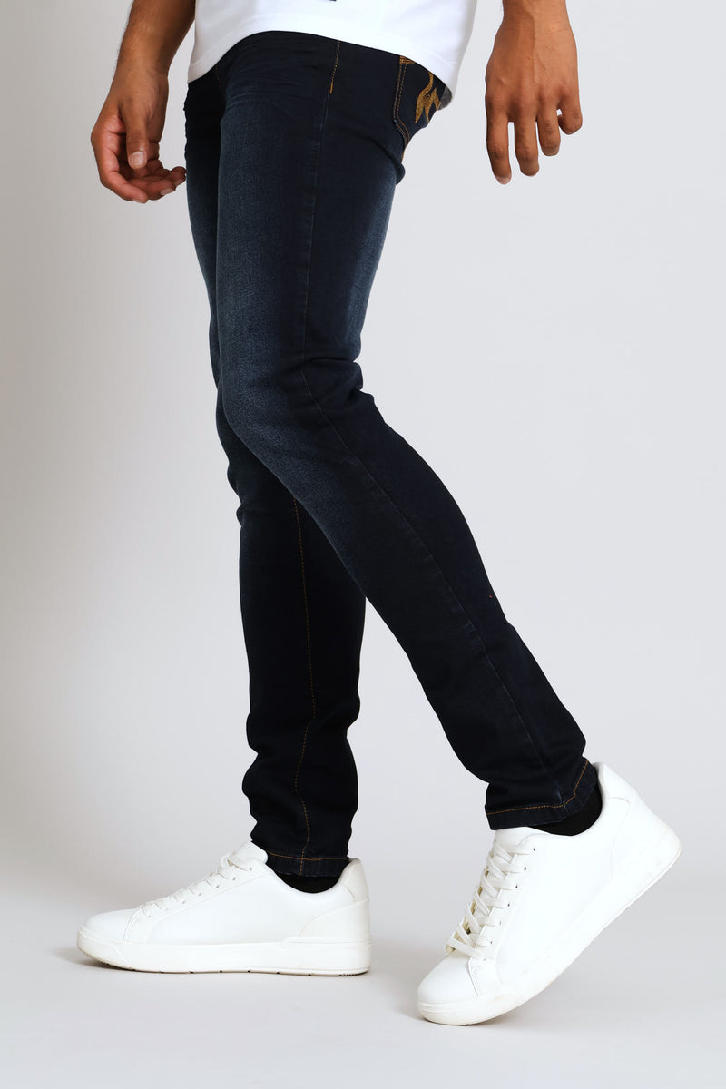 Goodman Skinny Denim - Blue/Black