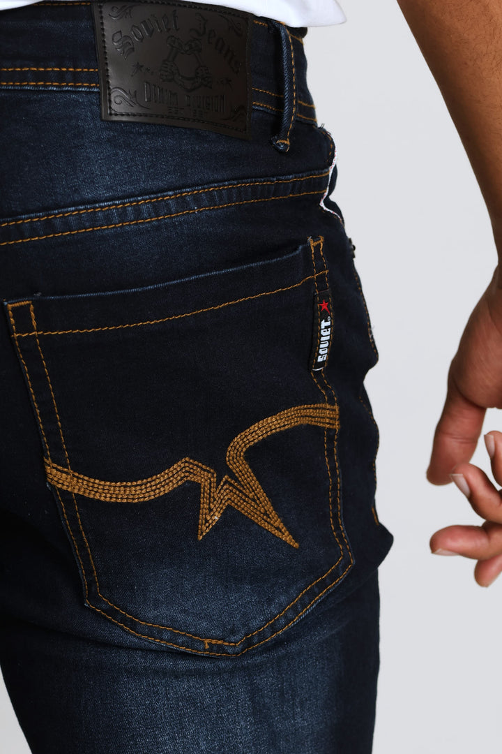 Goodman Skinny Denim - Blue/Black