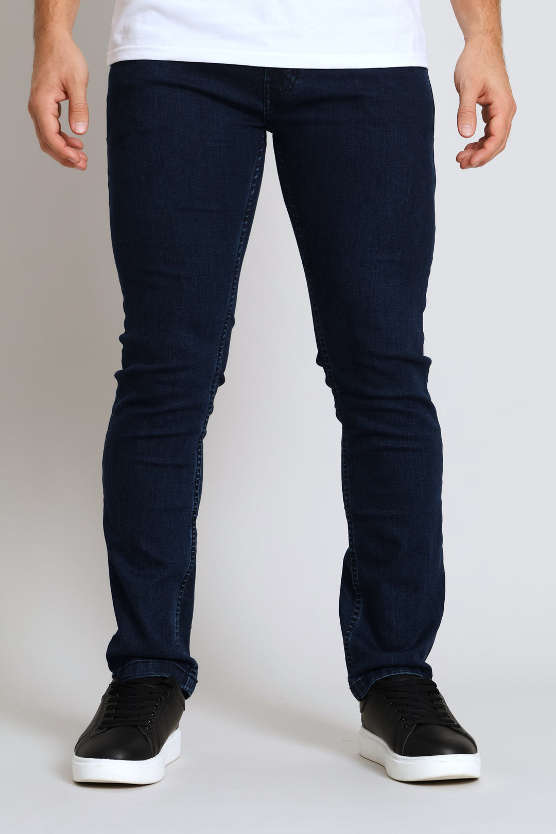 Simon Straight Leg Denim - Blue/Black