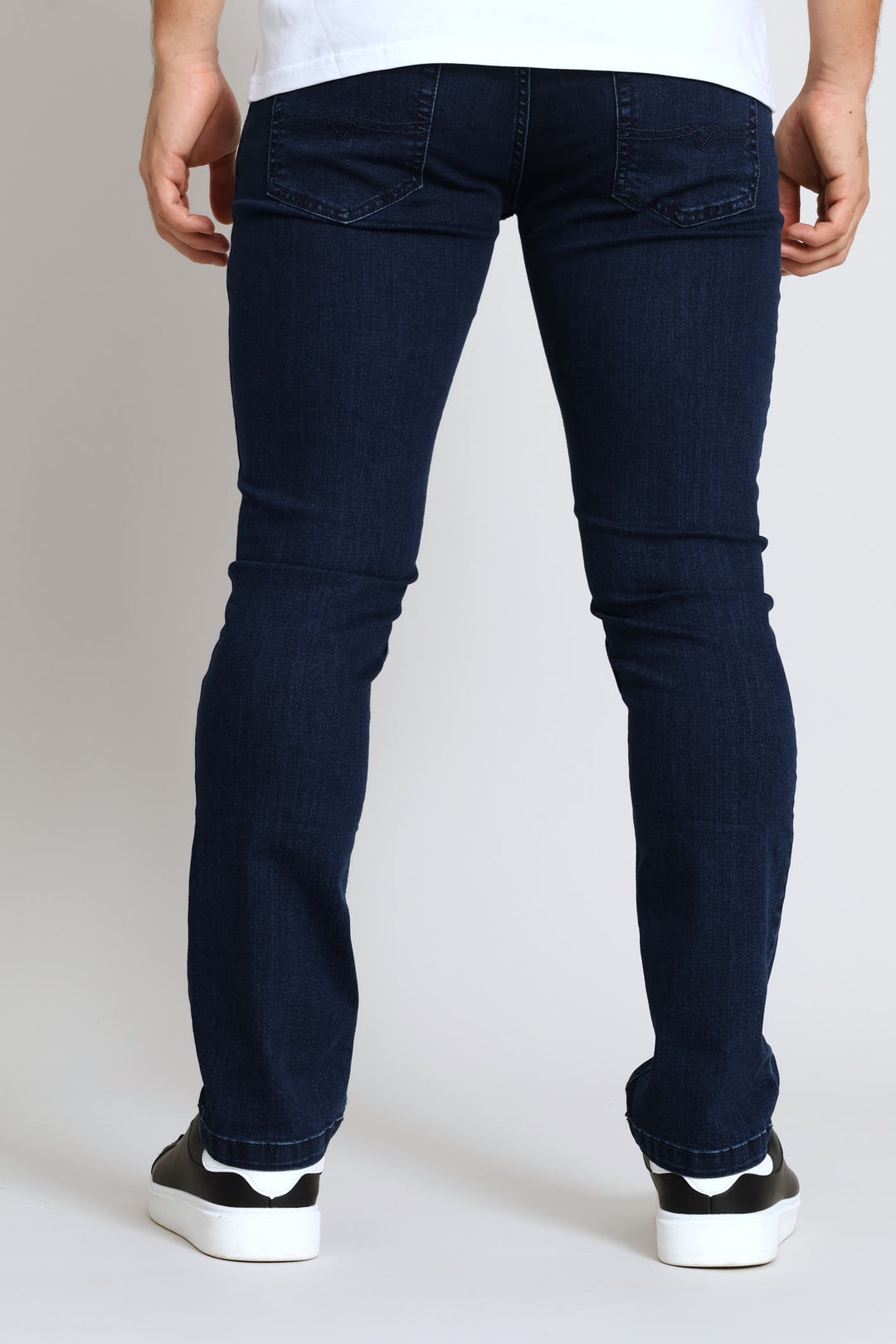 Simon Straight Leg Denim - Blue/Black